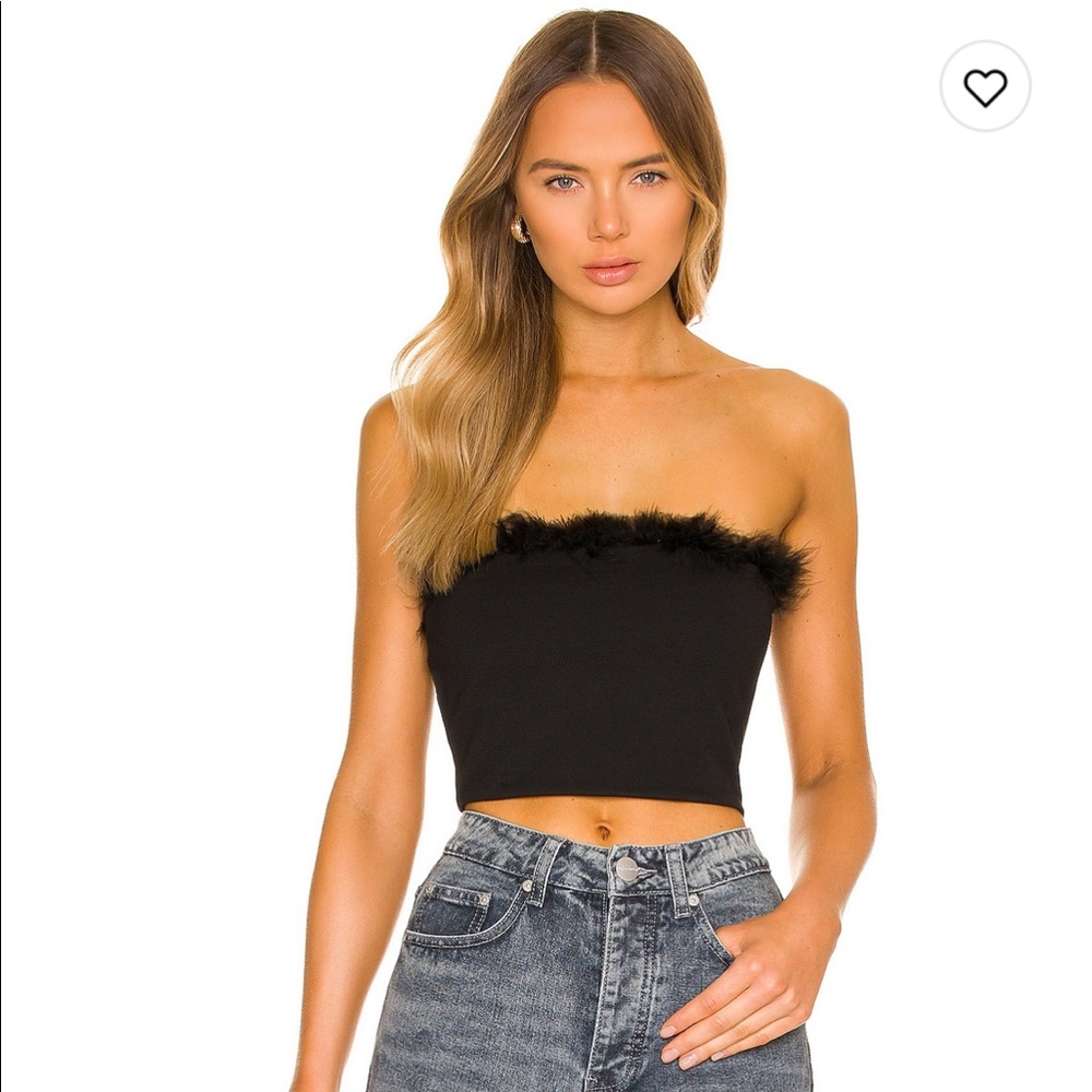 Superdown Olivia Strapless Top